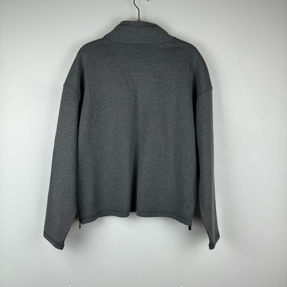 OGIO Ladies Transition Pullover, Blacktop Heather, Size XL - Picture 2 of 11